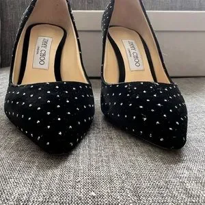 Jimmy Choo | Shoes | Jimmy Choo Romy Pumps 85 Velvet